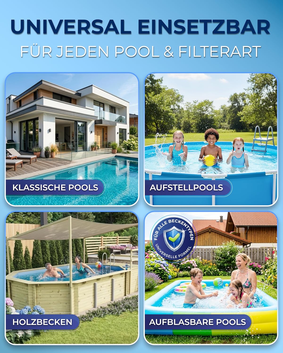 Thumbnail 2 de PoolBuddy Poolklar 1L – klares Wasser, einfache Pflege, universell einsetzbar