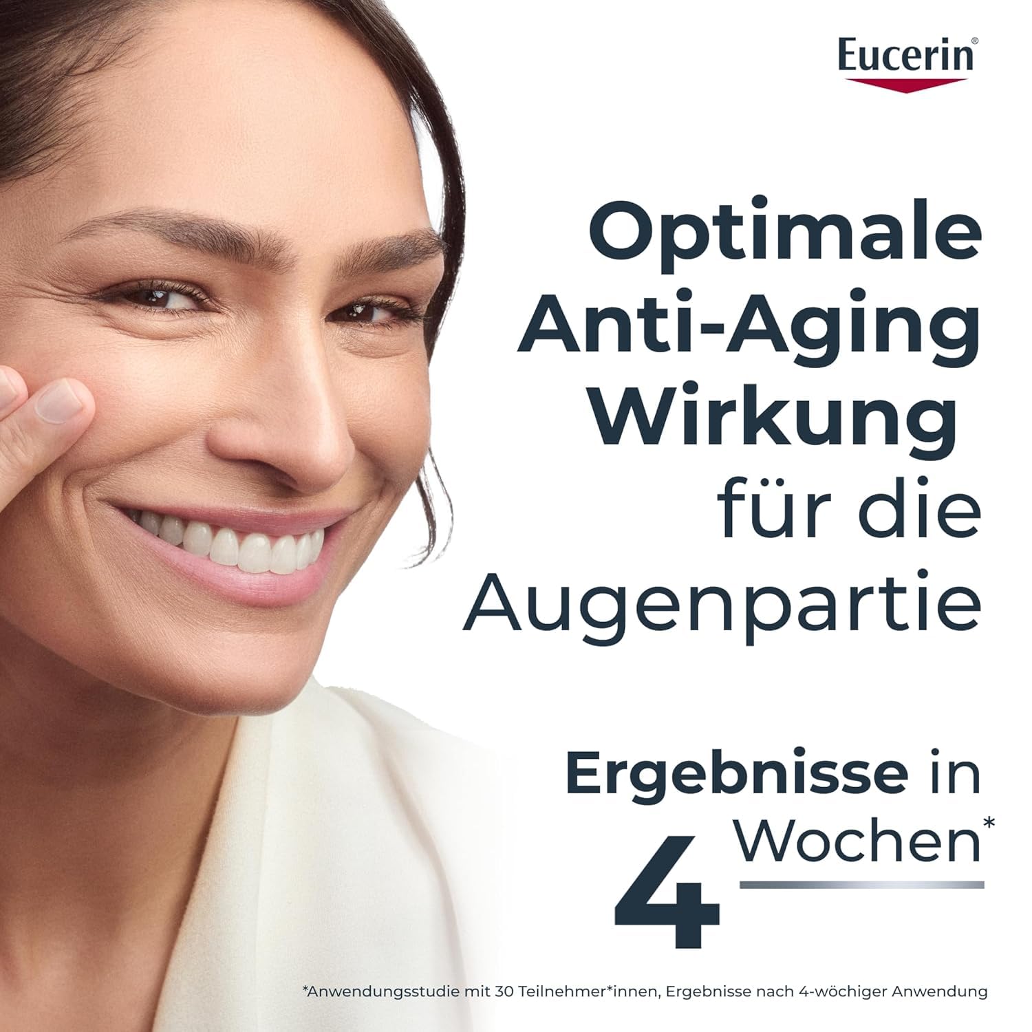 Detalle 2 de Eucerin Hyaluron-Filler + 3x Effect Augenpflege SPF 15, 15 ml – Anti-Falten Augencreme