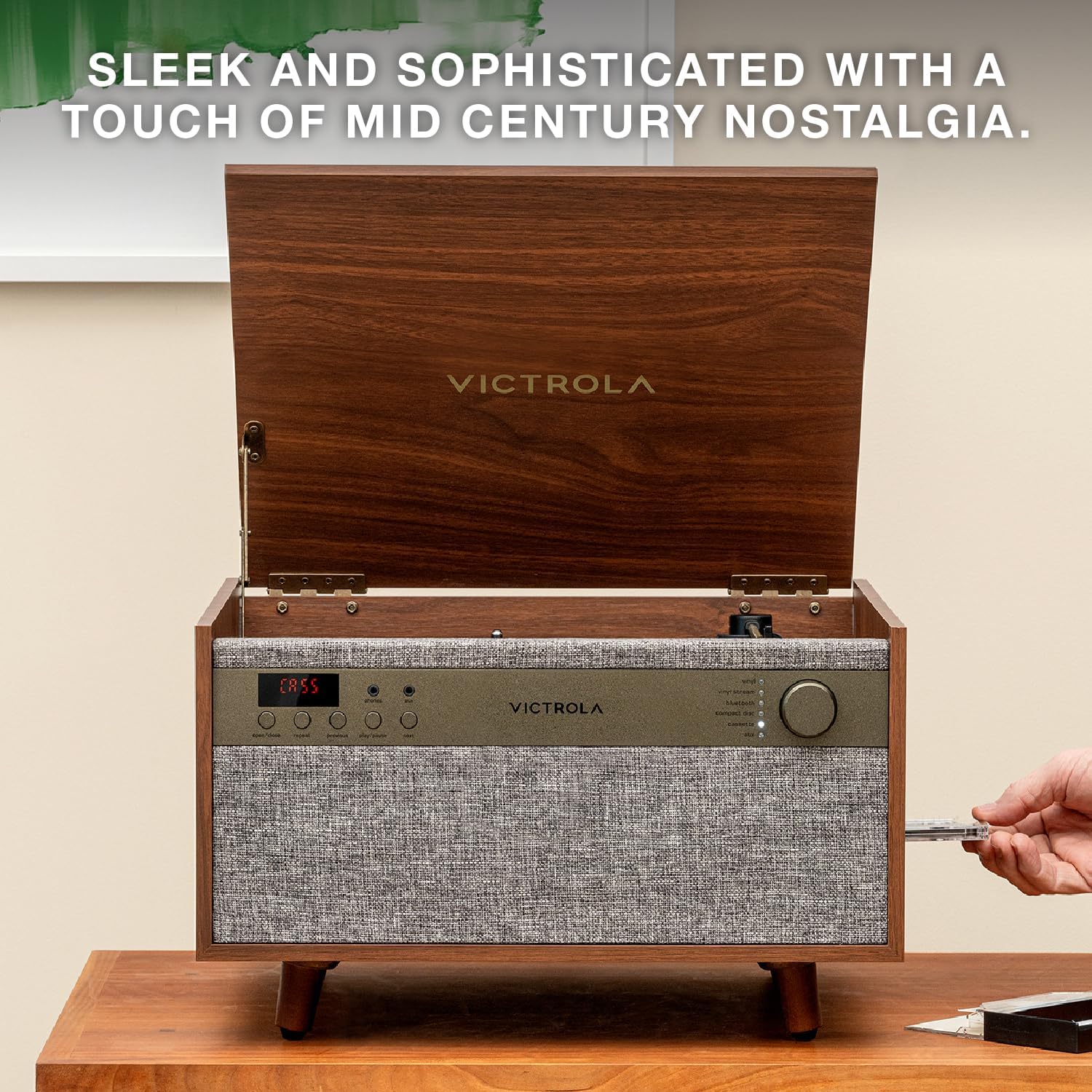 Thumbnail 3 de Victrola Century 6-in-1 Record Player with Bluetooth