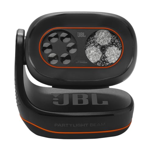 Detalle de JBL PartyLight Beam: Proyector Bluetooth de Luces LED RGB para fiestas