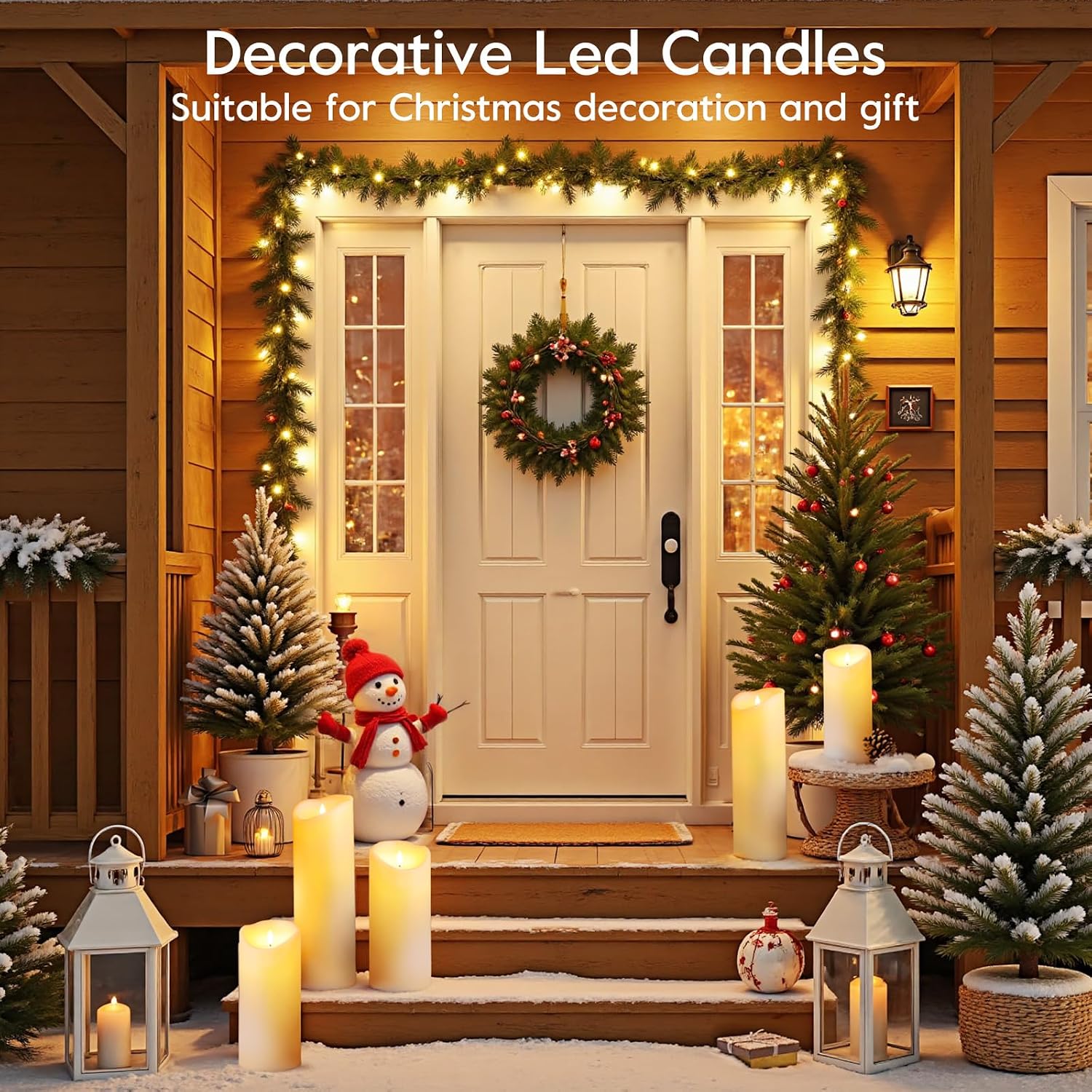 Thumbnail 2 de Glowtink Outdoor Flameless Candle 12in x 4in