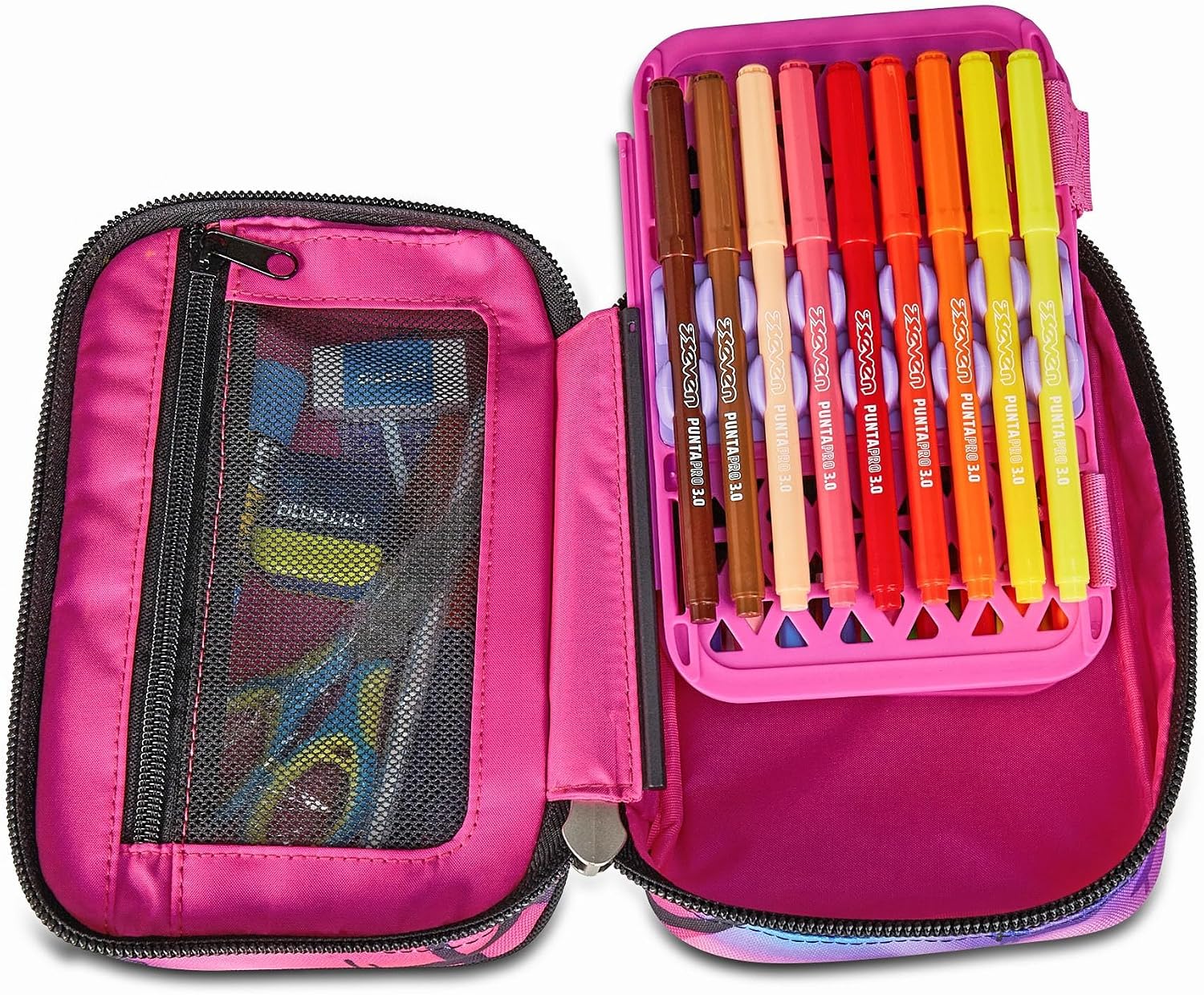 Detalle de Seven Astuccio Scuola Speed Pad SPRINT PAINT GIRL, Multicolore: versatilità pronta all’uso