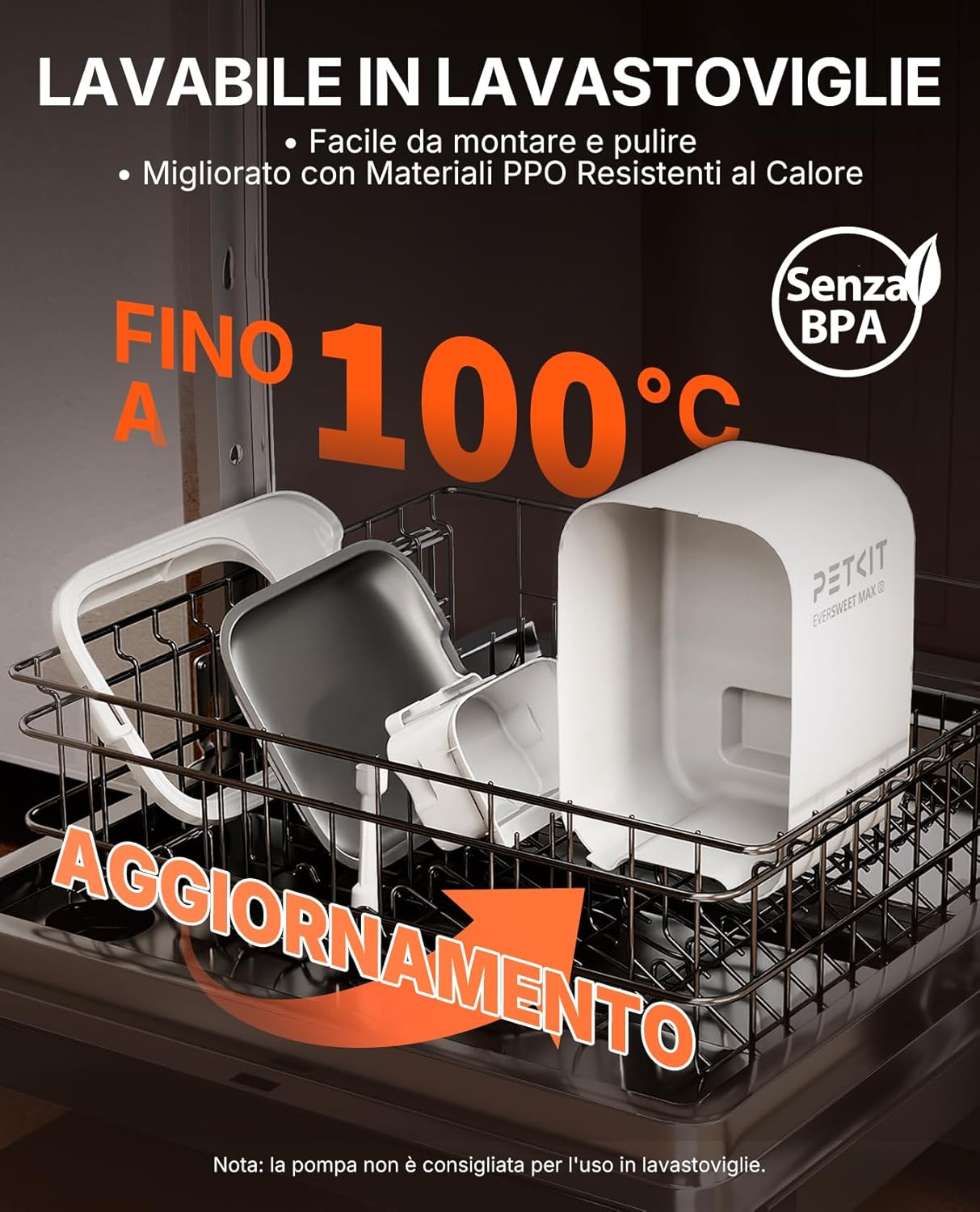 Detalle 2 de PETKIT EVERSWEET MAX 2 Fontanella per Gatti 3L