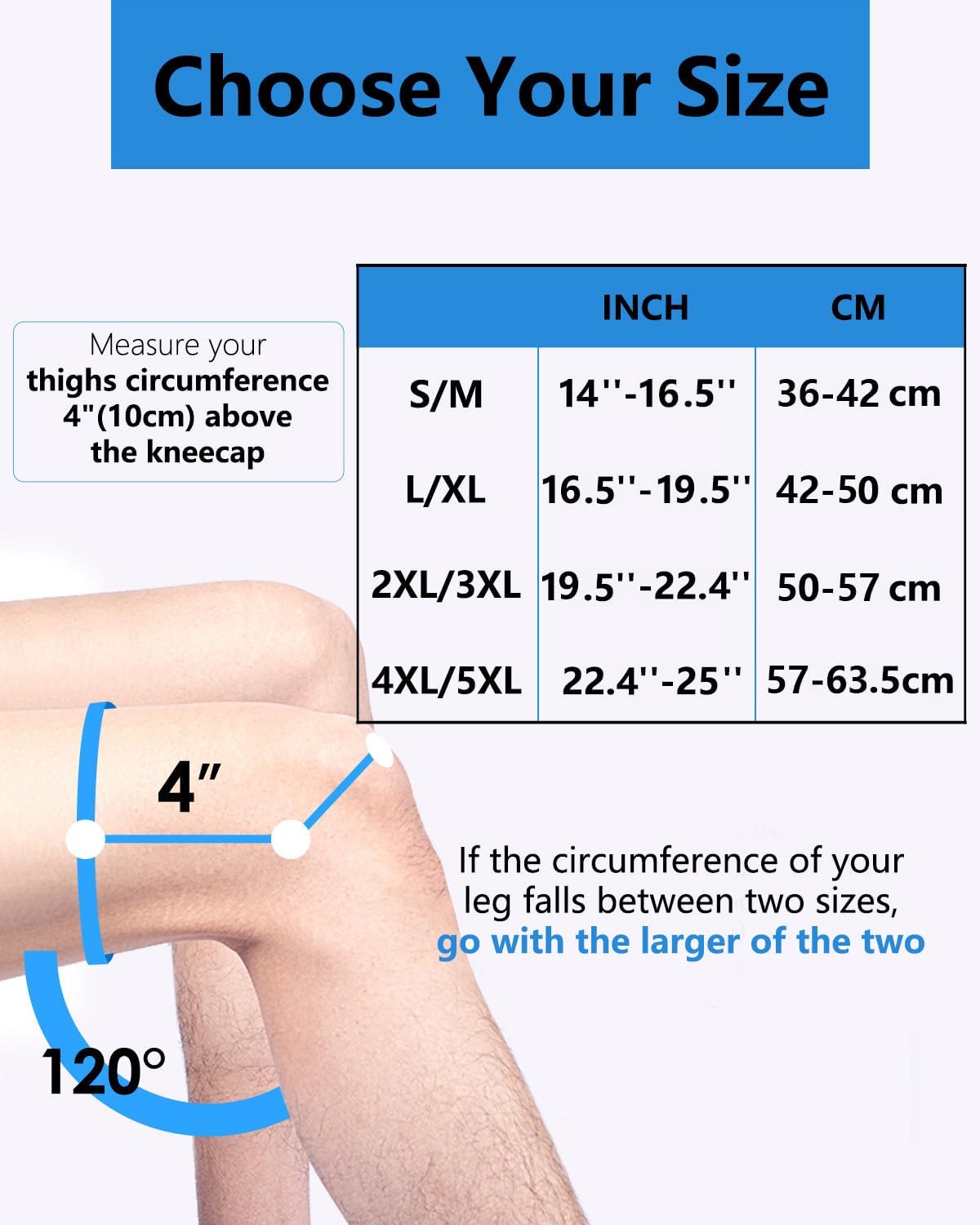 Detalle de ABYON ML-UK-BDHX Knee Brace, S/M with Side Stabilizers and Adjustable Straps