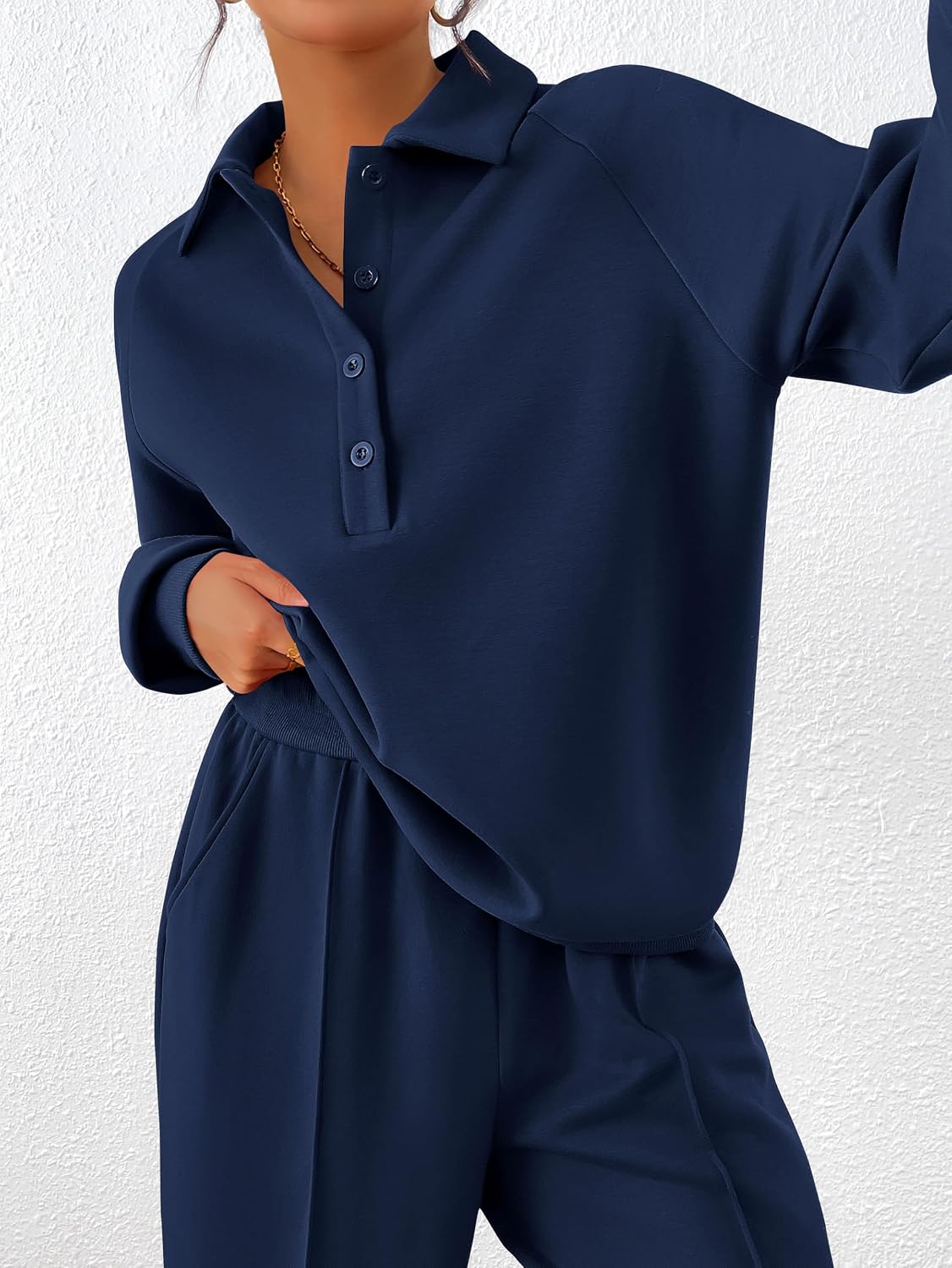 Detalle de PRETTYGARDEN Women's 2-Piece Sweatsuit