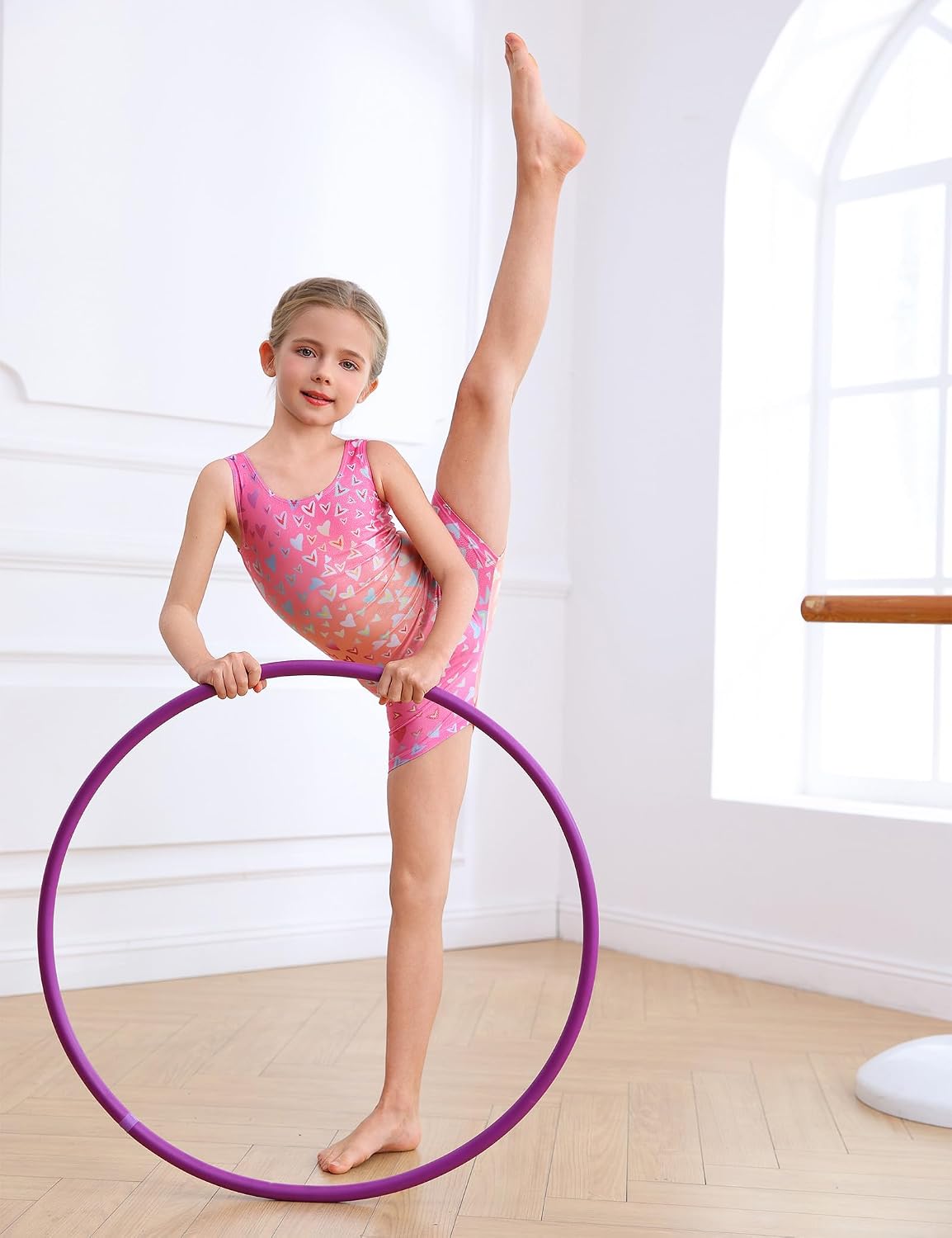 Thumbnail 6 de Tstiti Gymnastics leotards 2 pack for girls
