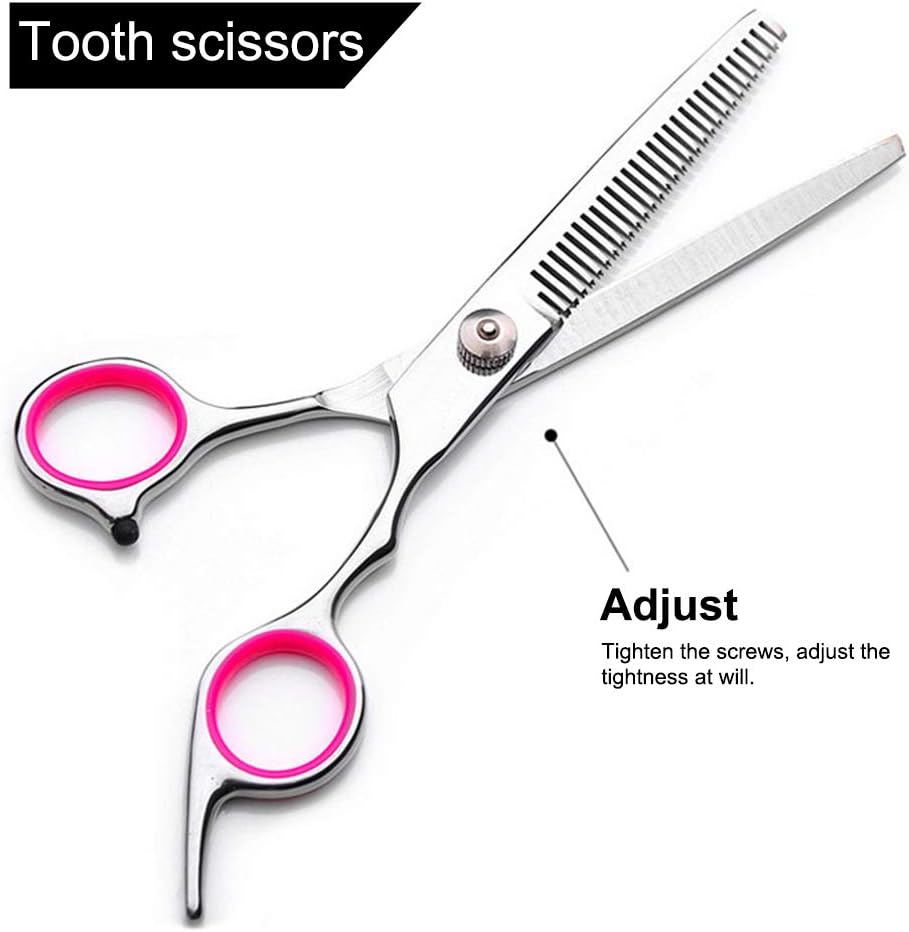Detalle de AILOVA Pet Scissors 6” Stainless Steel Straight Grooming Scissors for Dogs and Cats