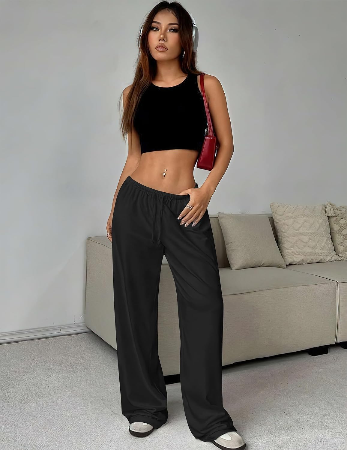 Thumbnail 2 de Ekouaer Women’s Pyjama Bottoms Soft Plaid with Pockets (S–XXL)