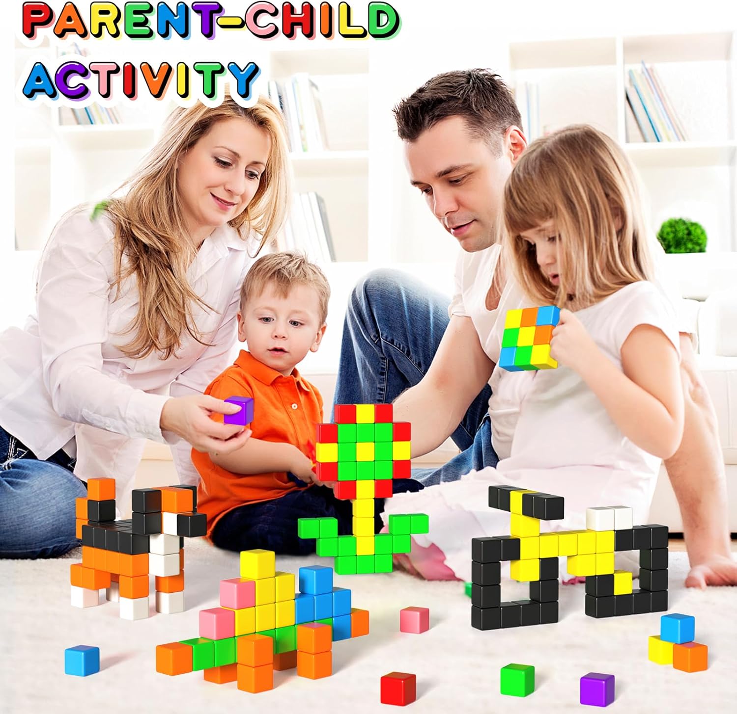 Thumbnail 5 de Apluses 54 PCS Magnetic Blocks 54-piece magnetic set 🧲