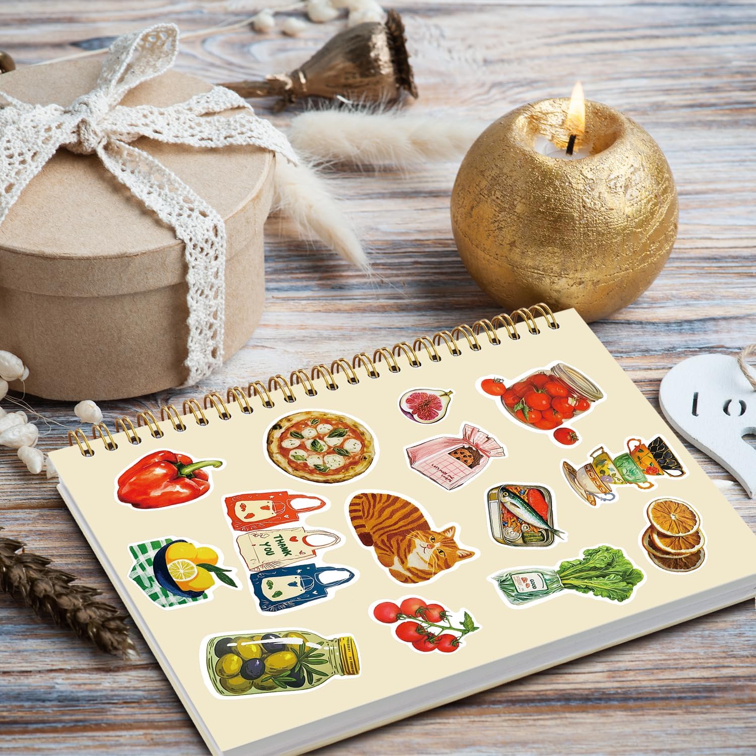 Detalle de NaZaUK Spiral Notebook 5.5 x 8.3 Inch