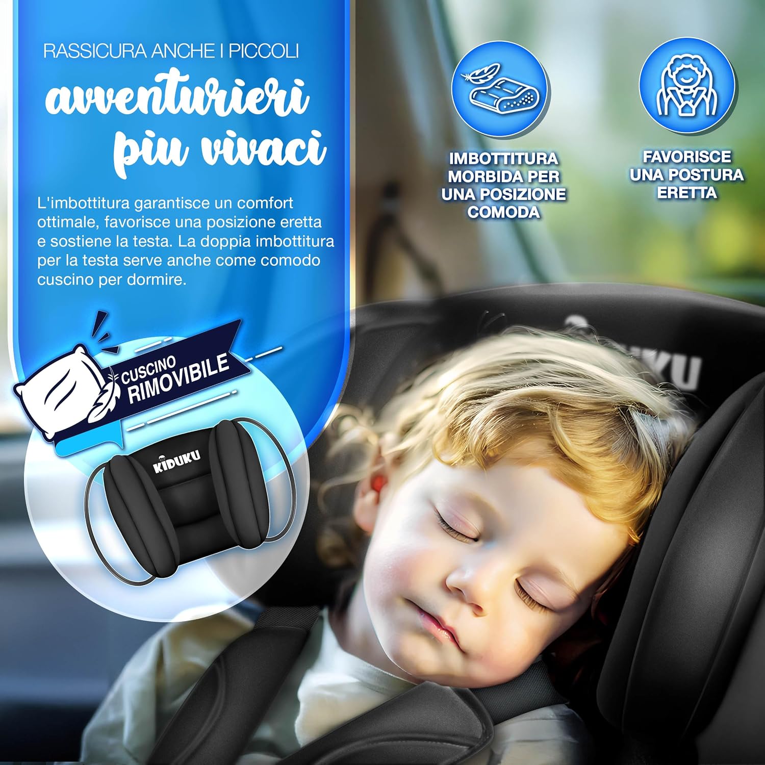Detalle de KIDUKU Seggiolino auto 9-36 kg