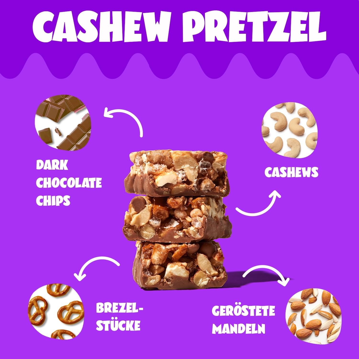 Thumbnail 4 de ahead Nutbar Mixbox – Nussriegel & Müsliriegel ohne Zuckerzusatz (12×35 g, nur 1,7 g Zucker)