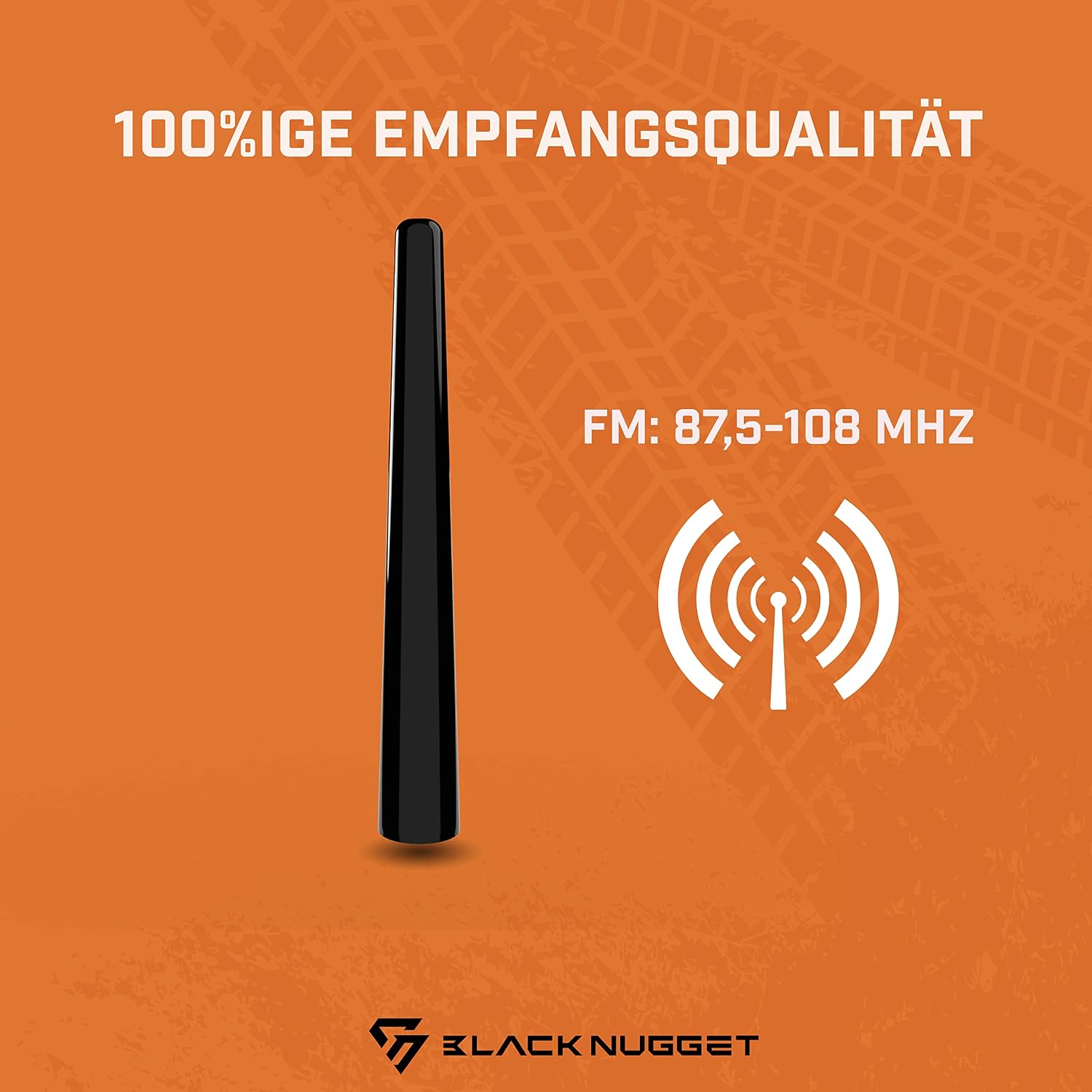 Thumbnail 4 de BlackNugget Autoantenne 9 cm Universal