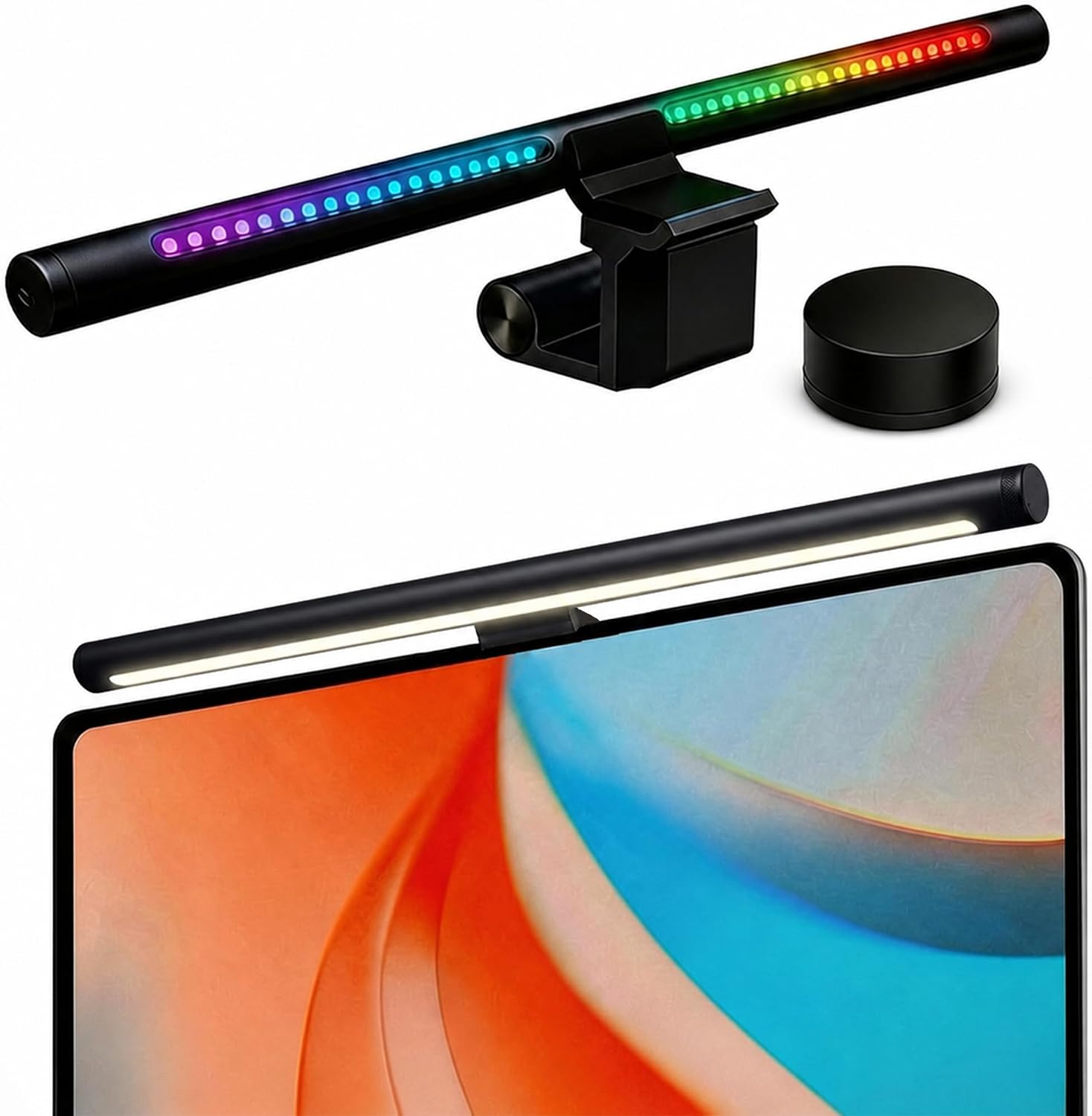 Detalle 2 de Yeelight Monitor Light Bar 40 cm – kabellose Fernbedienung, dimmbar, RG0 Augenschutz, USB-Schreibtischlampe