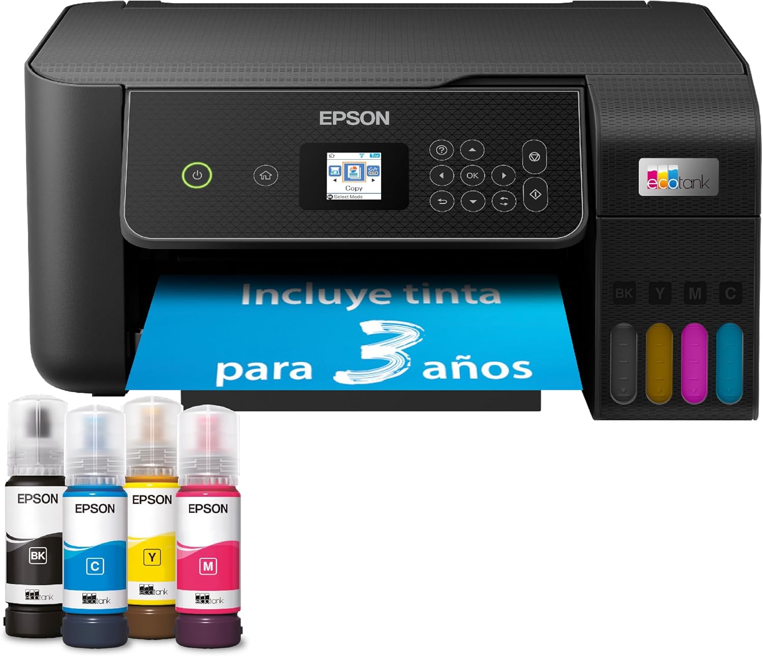 Detalle de Epson EcoTank ET-2870 multifunción A4
