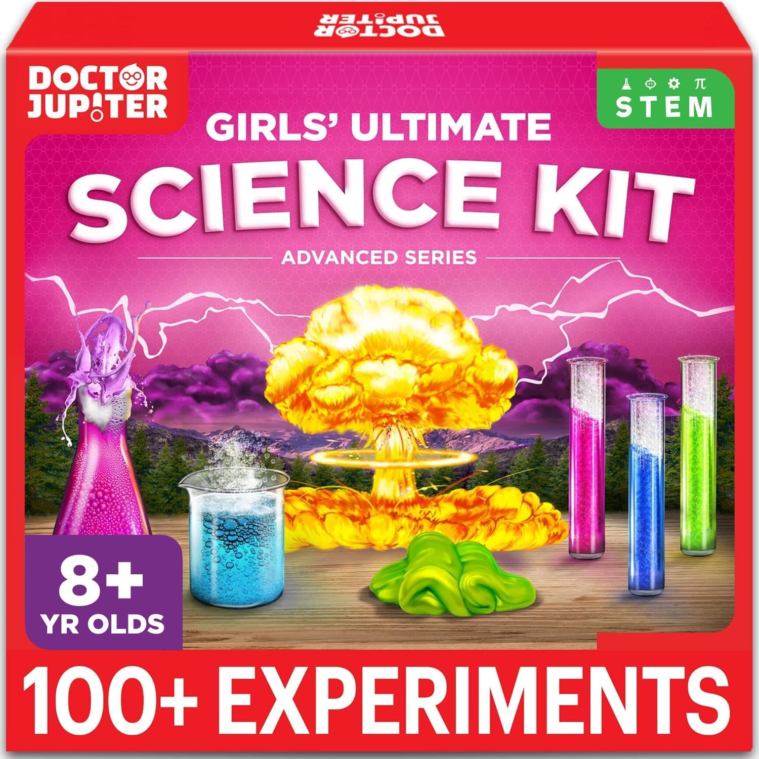 Detalle de Doctor Jupiter Science Experiments Kit 100+
