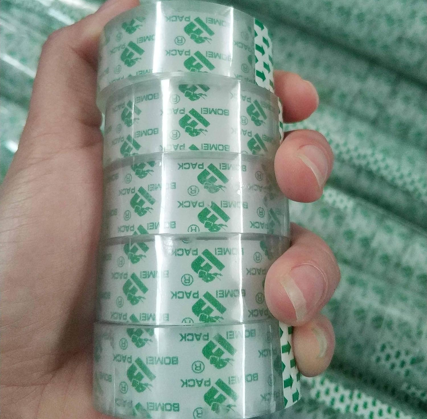 Detalle de BOMEI Clear Tape Refills, 48-Roll Pack