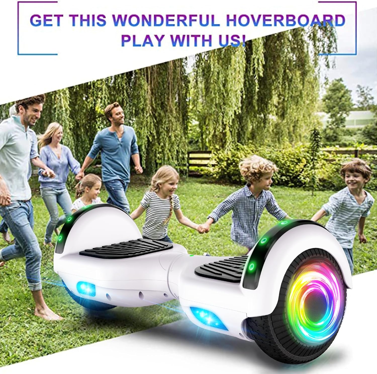 Thumbnail 4 de Hoverboard per bambini con altoparlante Bluetooth