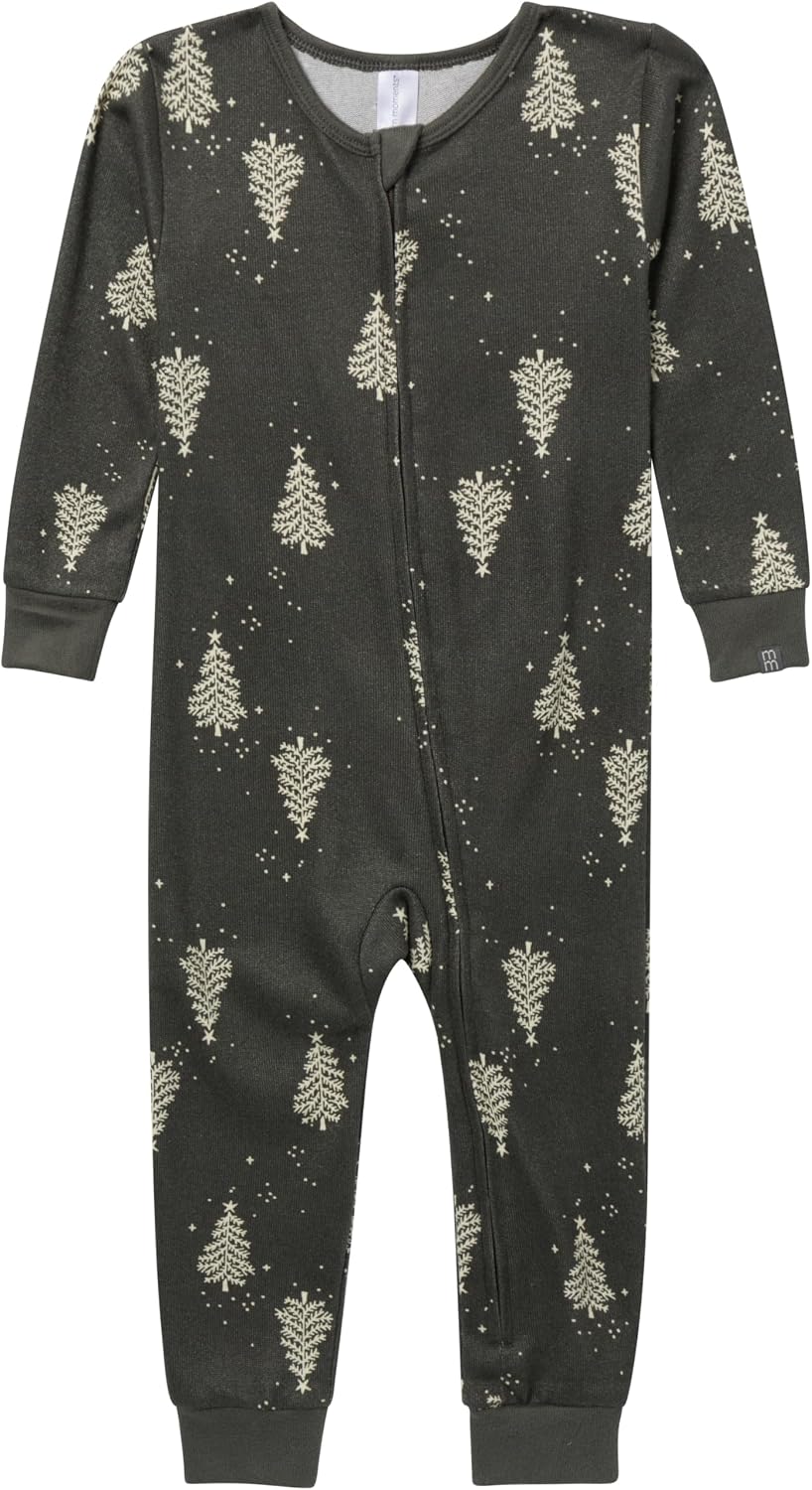Detalle de Modern Moments by Gerber Baby Footless Pajamas, 3-6 Months