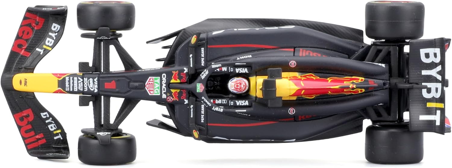 Thumbnail 6 de BBURAGO F1 Red Bull Racing RB20 n°1 Verstappen – Échelle 1:43, livrée officielle, casque et présentoir