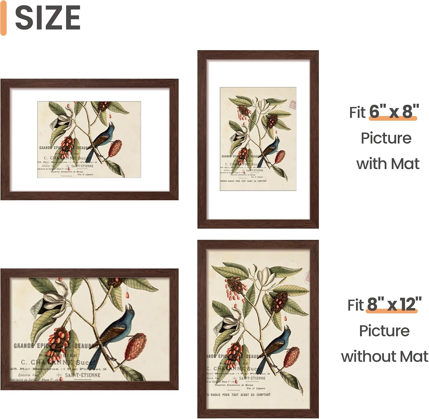 Detalle de upsimples Picture Frame 8x12