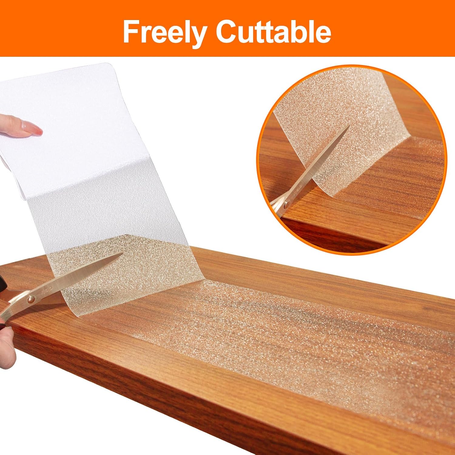 Detalle 1 de Spurtar Style A-4*24" antislipstrips voor trappen, transparant, 10 x 60 cm