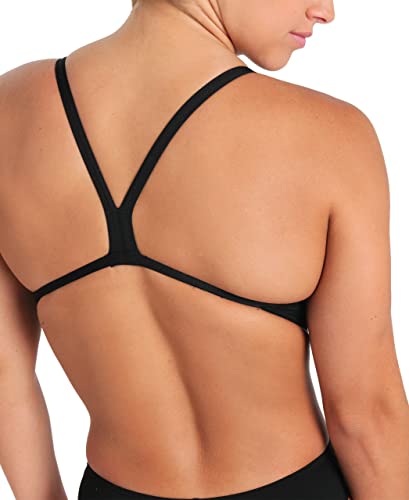 Detalle 2 de Arena Solid Challenge Team Maillot de Bain Femme – Séchage rapide, résistant au chlore et UV UPF50+