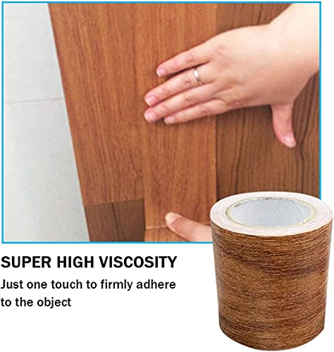 Detalle 2 de Semazz Vinilo Adhesivo para Muebles – Cinta Impermeable de Imitación Madera 8 cm x 4,57 m