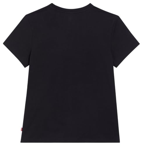 Detalle 1 de Levi's The Perfect Tee Damen-T-Shirt, Batwing Leopard Caviar, Größe M