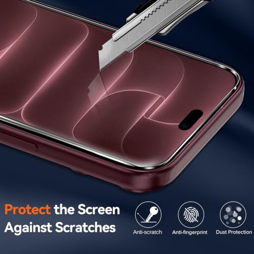 Thumbnail 2 de ivoler Clear Case for iPhone 18 Pro: Full Camera Protection with 2 Screen Protectors