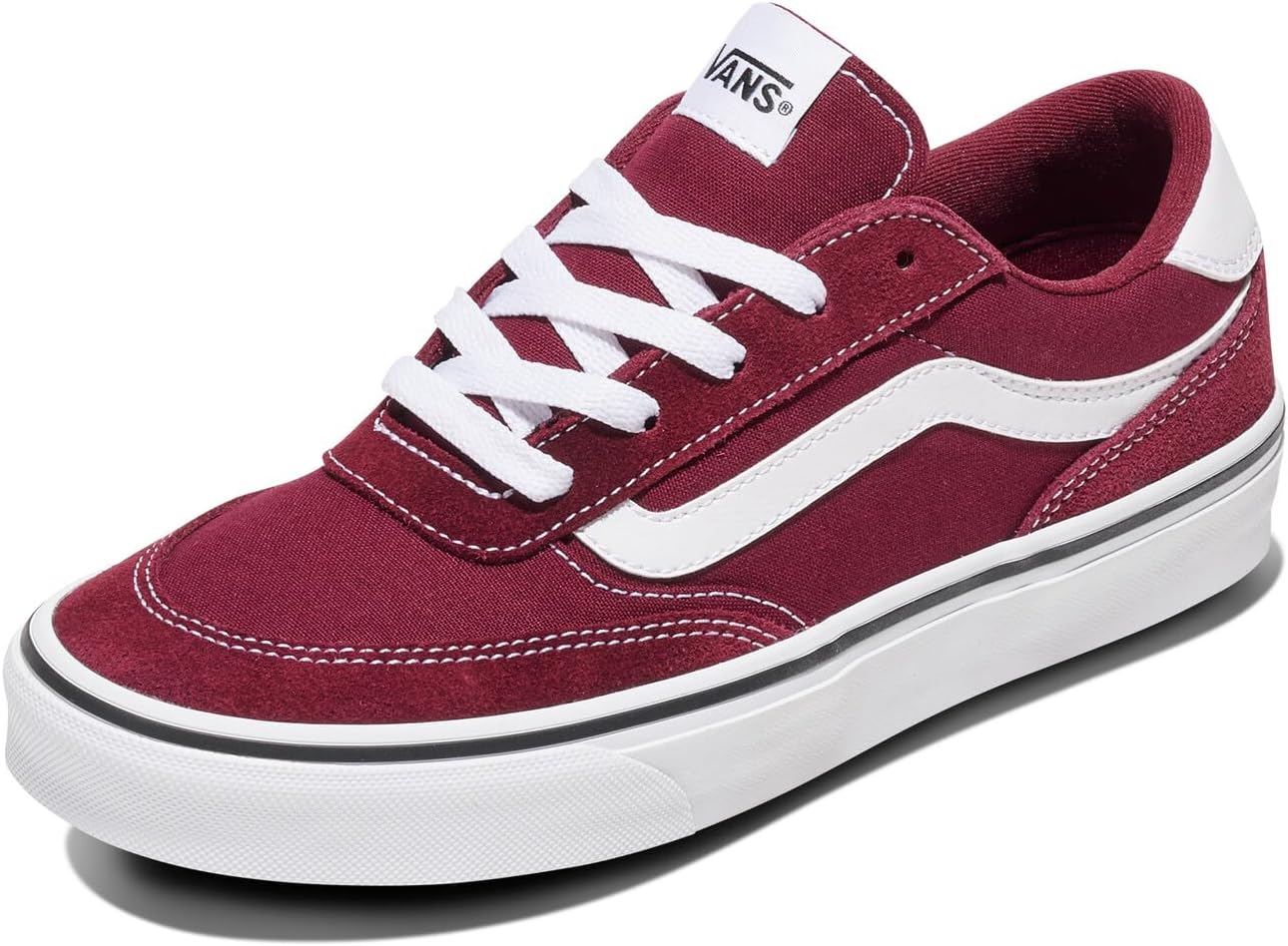 Thumbnail 4 de Vans Brooklyn Suede Trainers Black/White