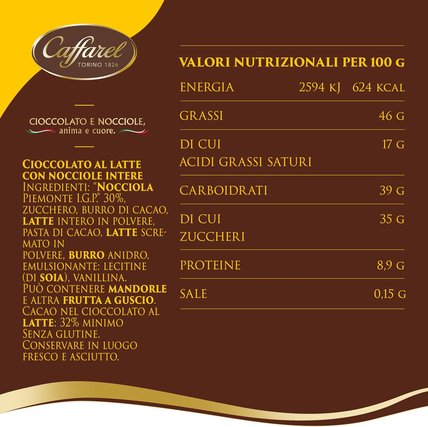Detalle 2 de Caffarel Uovo di Pasqua 2026 530 g