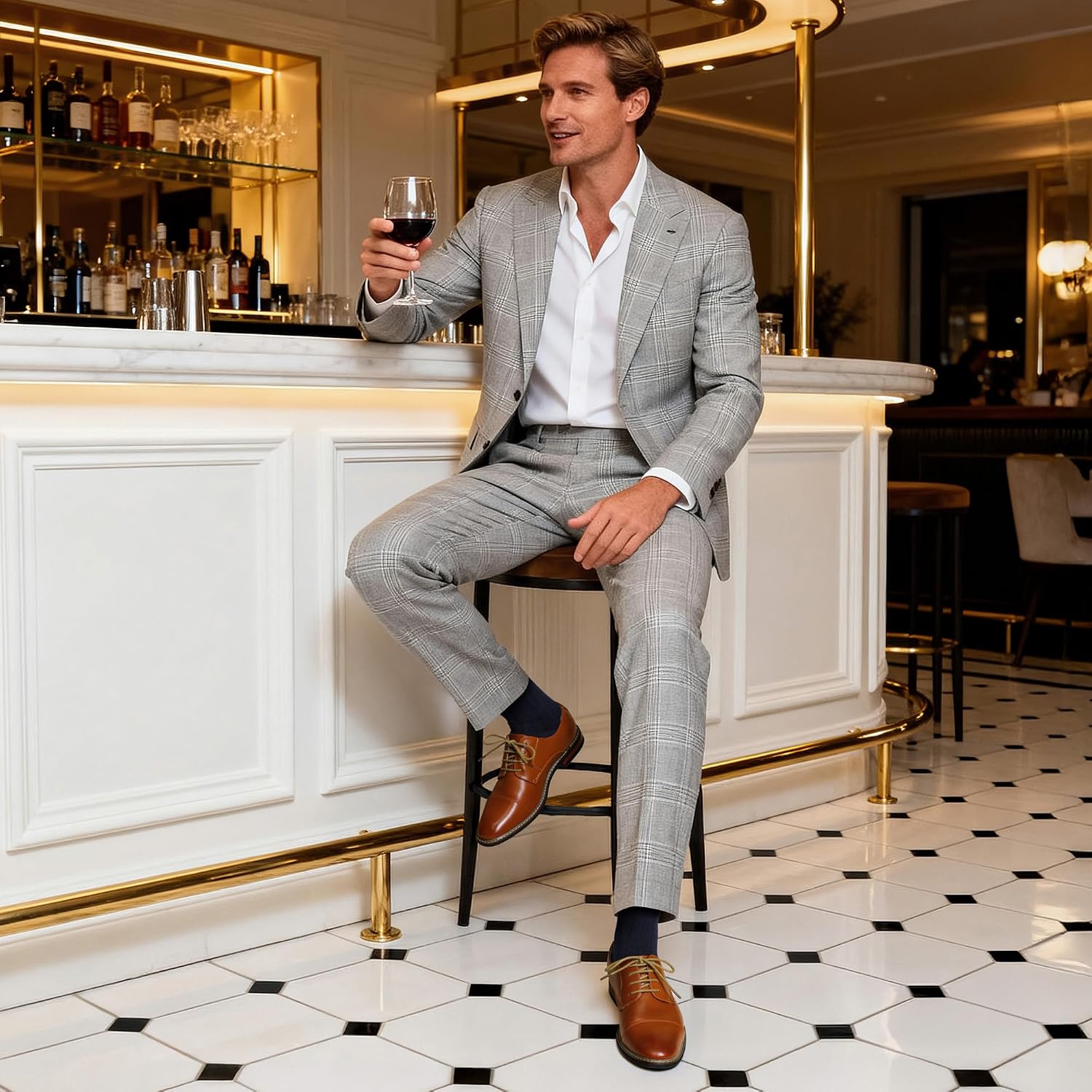 Thumbnail 1 de Bruno Marc Moda Prince Oxford Shoes