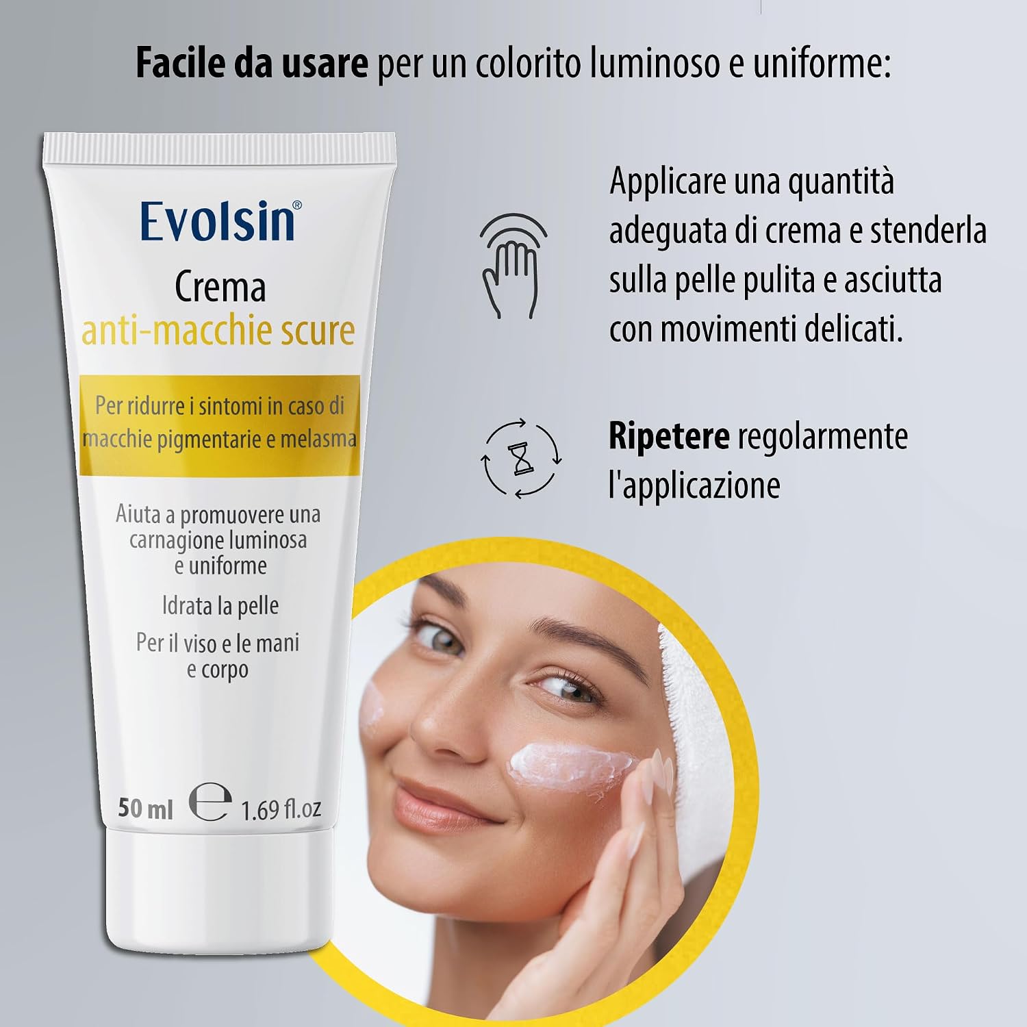 Detalle 2 de Evolsin Crema anti pigmentazione