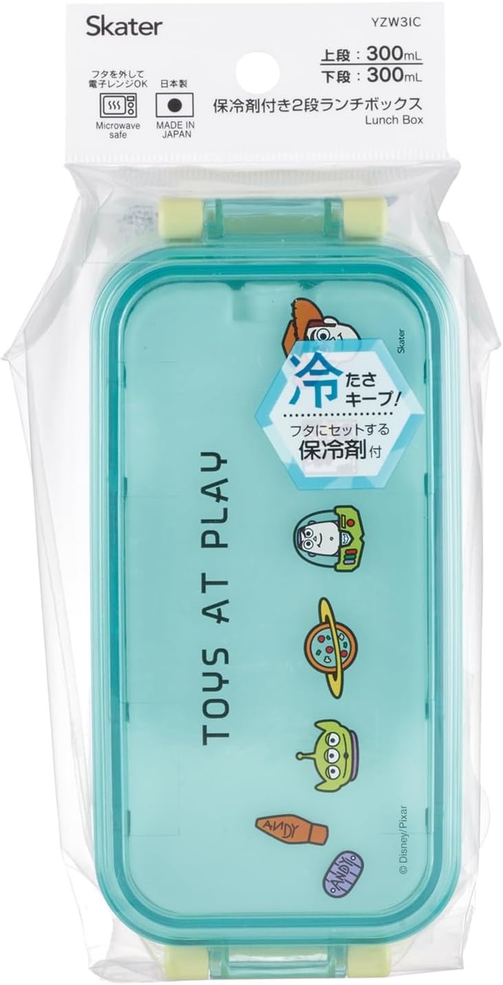 Thumbnail 5 de スケーター YZW3IC-A トイ・ストーリー 2段弁当箱 600ml 保冷剤付き 日本製