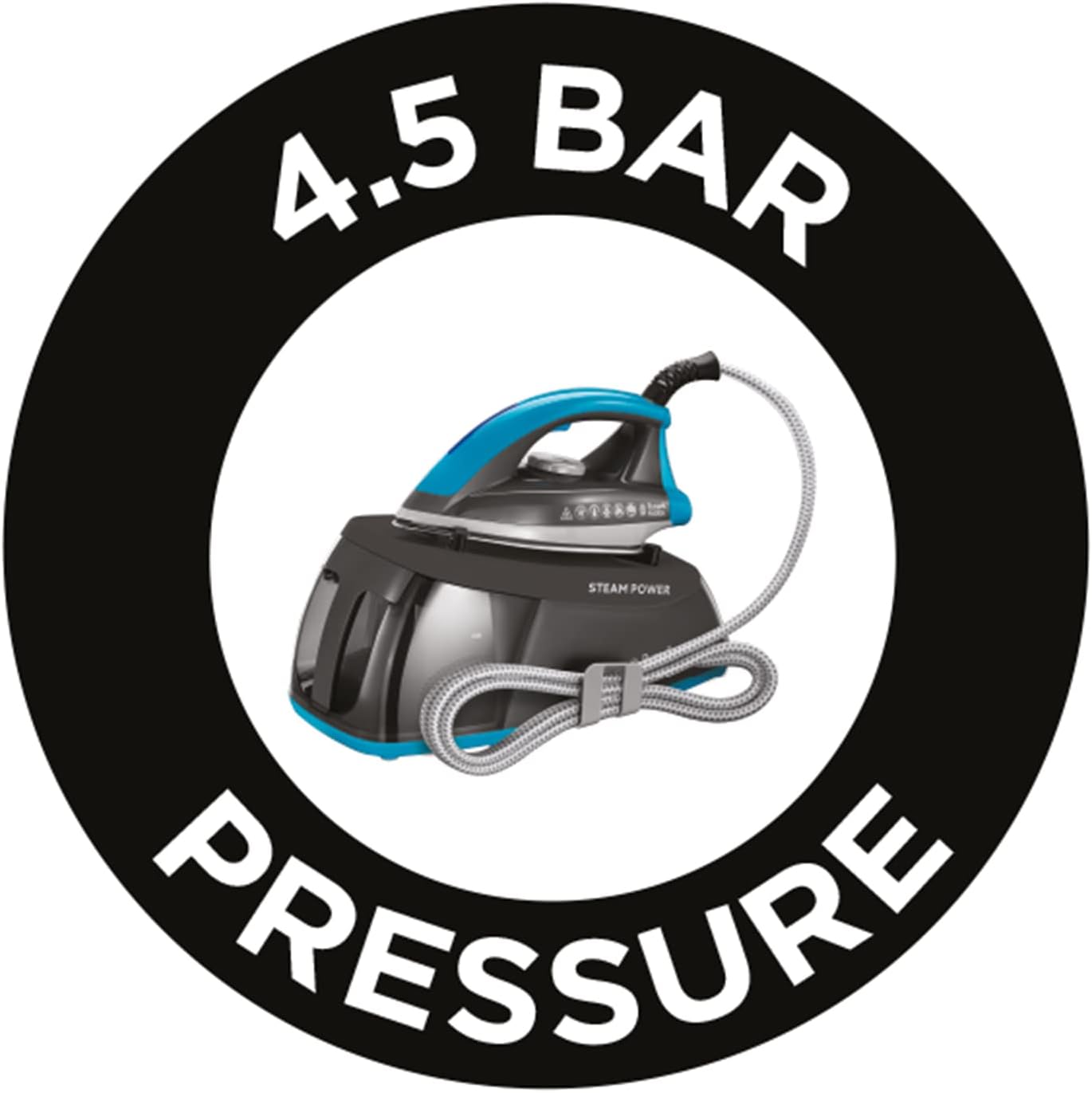 Detalle de Russell Hobbs Steam Generator Iron (24510) with 1.3L Removable Water Tank