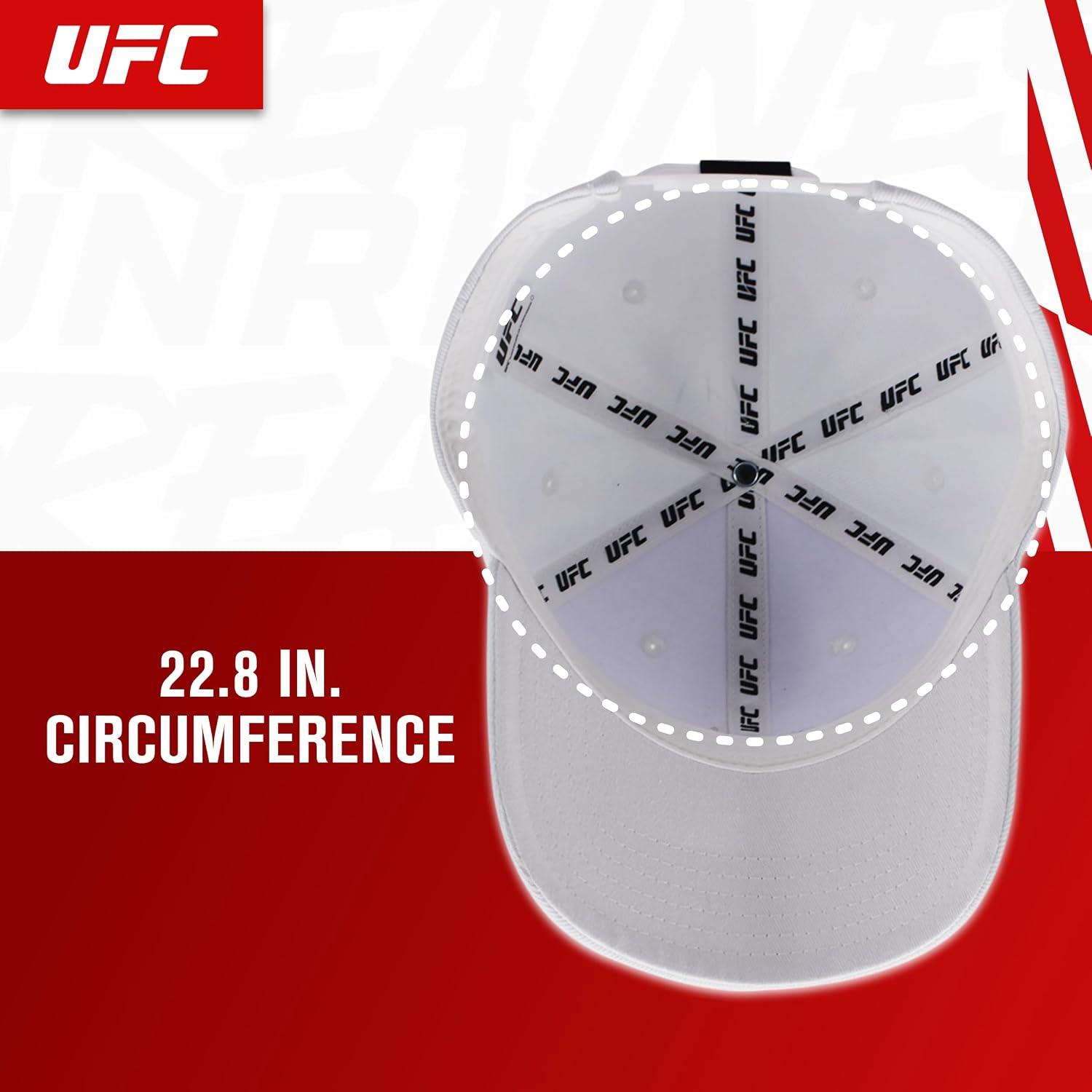 Thumbnail 4 de Concept One UFC Baseball Cap with Curved Brim