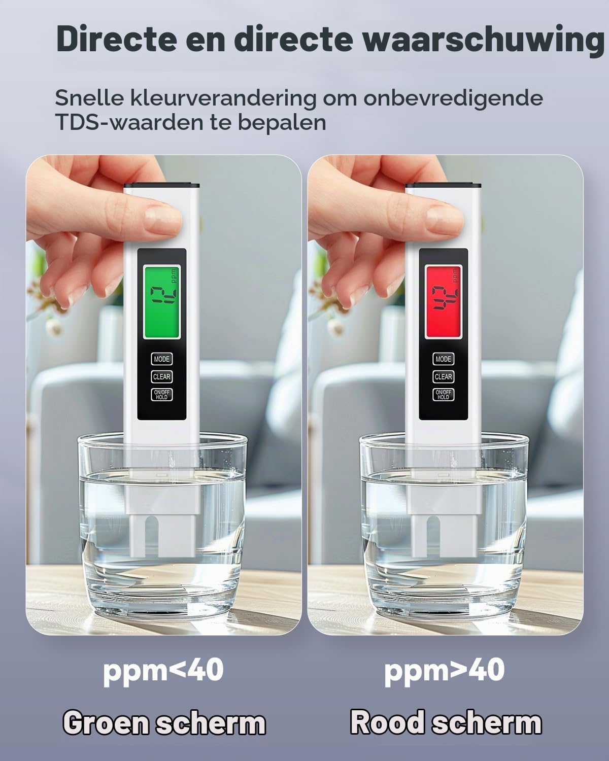 Thumbnail 6 de Pawfly-CW2970 3-in-1 watertester voor TDS, EC en temperatuur