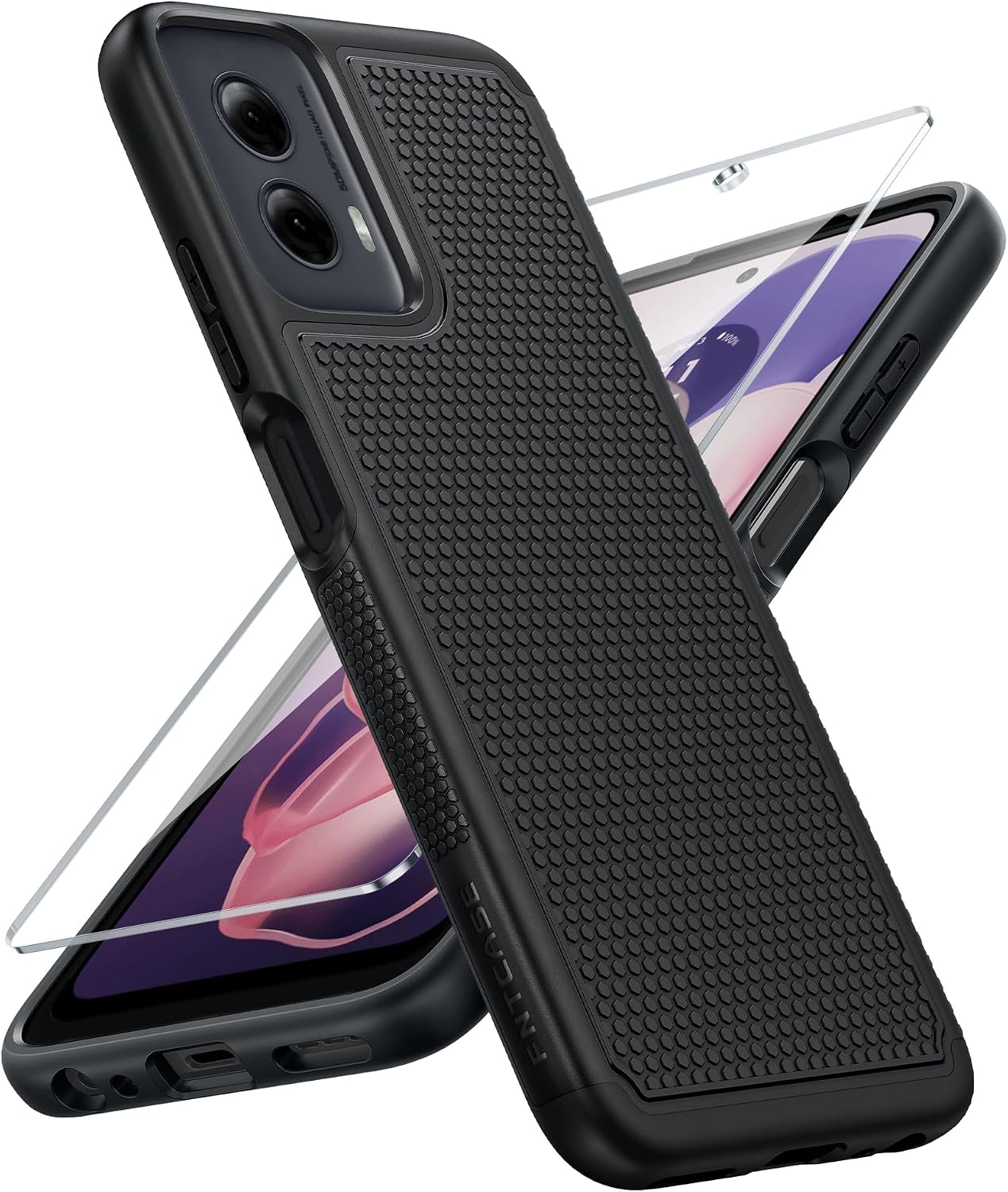 Detalle de FNTCASE Moto G Power 2024 Rugged Case 6.7 inch