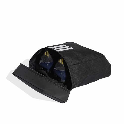 Detalle de adidas Unisex Tiro Shoebag Shoe Bag – Black/White (One Size)