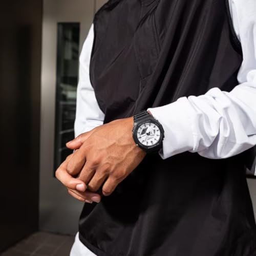 Thumbnail 5 de Casio GA-2100WD-1AER: reloj de vestir G‑Shock en blanco y negro con diseño sobrio