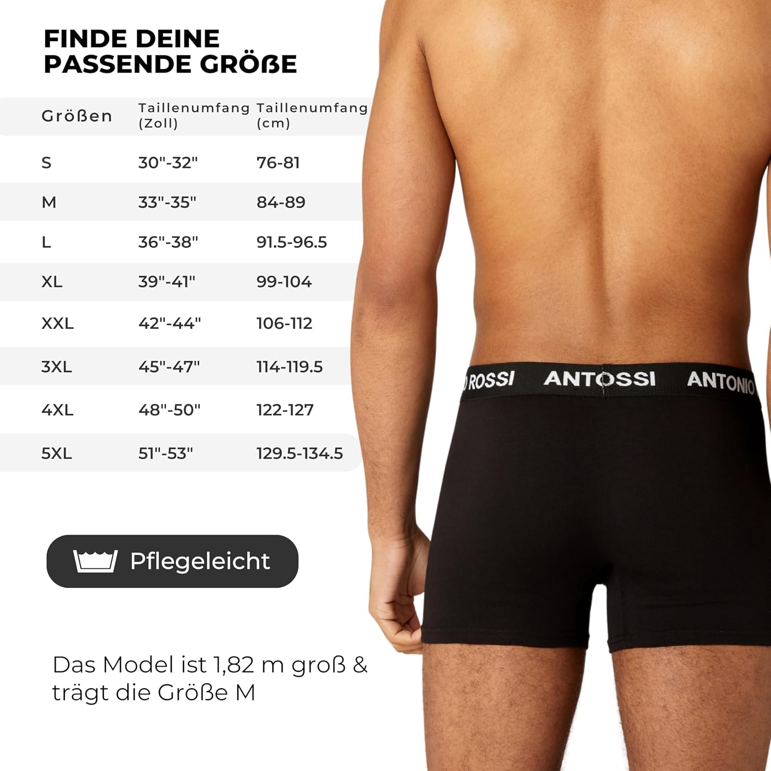 Thumbnail 5 de Antonio Rossi 12er-Pack Herren-Boxer-Hipster 12er 🩲