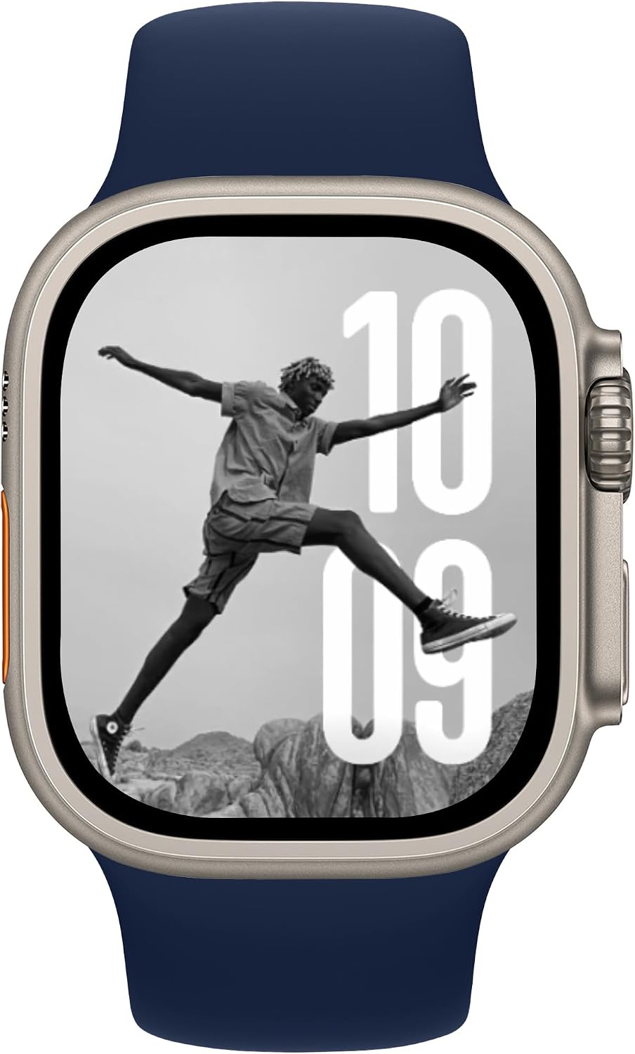 Thumbnail 1 de DONEGANI sport silicone strap for Apple Watch Ultra 2 and SE (Mariana Blue) — 38mm to 49mm options