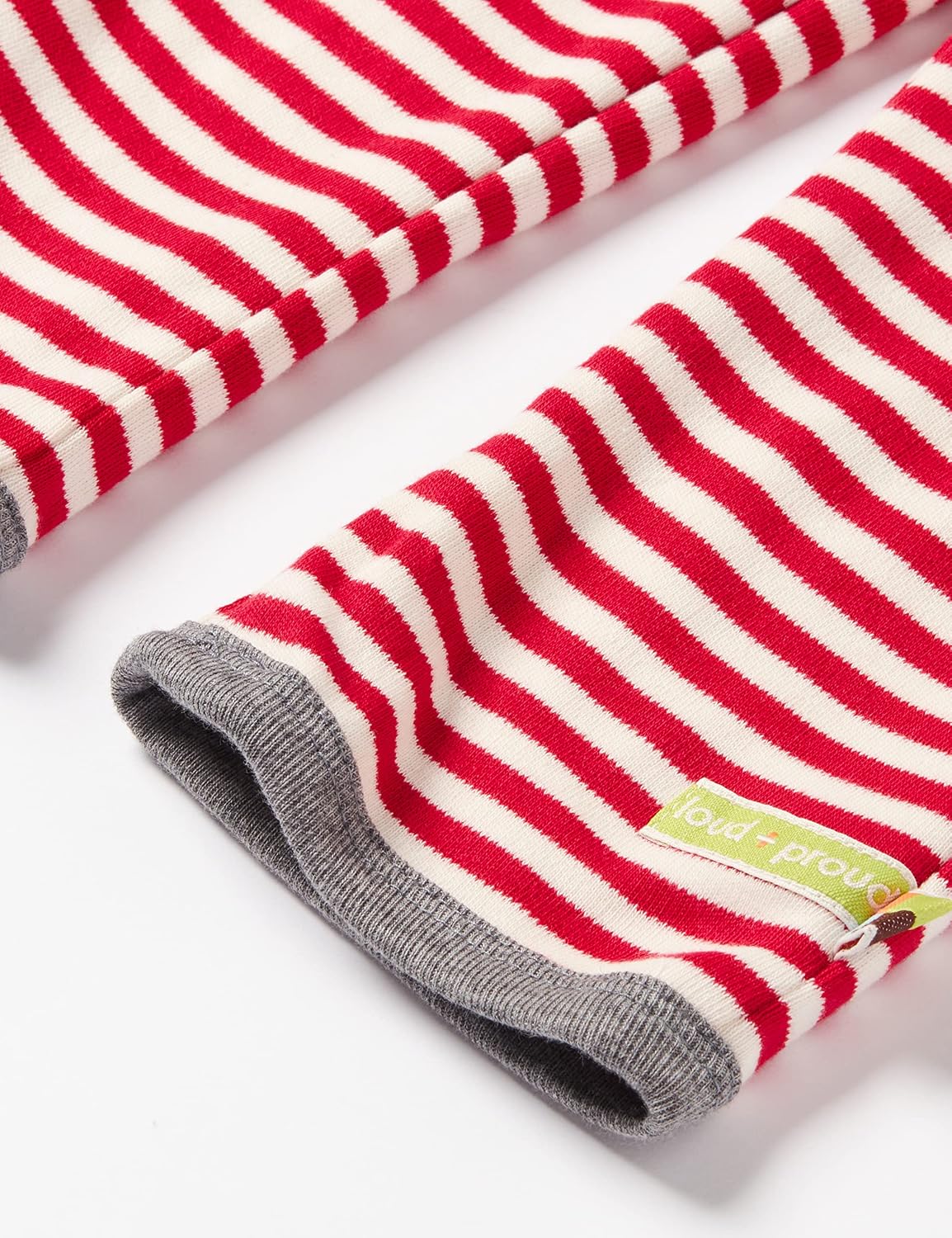 Detalle 2 de Loud + Proud Unisex Kinder Wendehose – GOTS zertifiziert, 100% Bio-Baumwolle