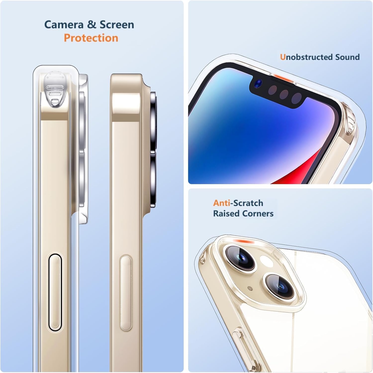 Thumbnail 3 de OLEPHY Handykette für iPhone 15 Hülle Beige