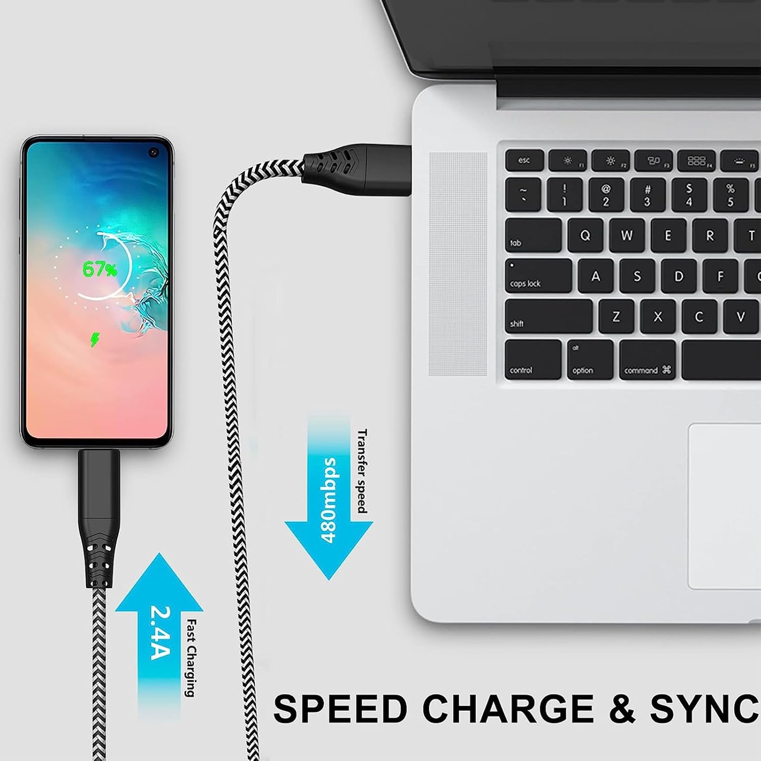 Thumbnail 4 de USB Ladegerät mit 2 m Kabel