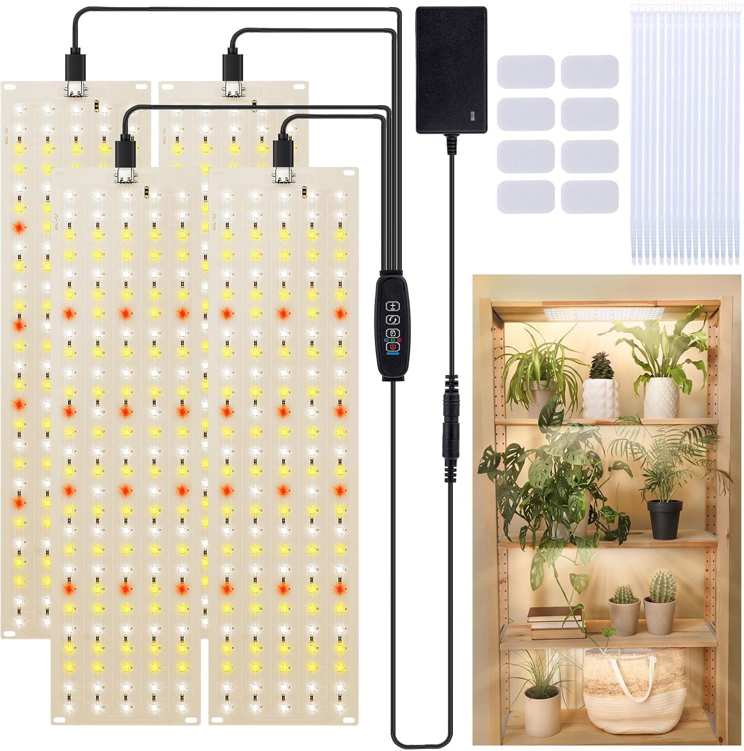 Detalle de FIVAVA LED Luce per Piante 36 W 🌱