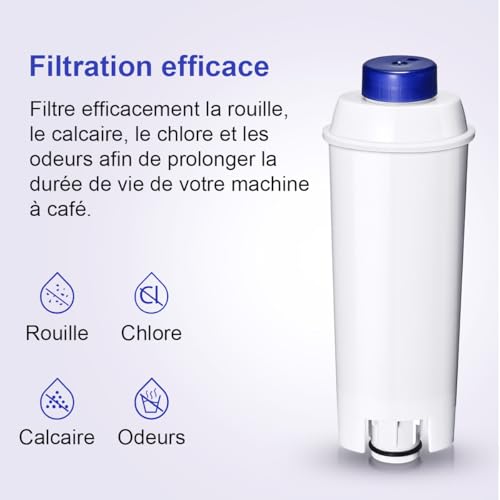 Thumbnail 6 de Adoucisseur de filtre à eau FILSWA compatible Delonghi ECAM – lot économique