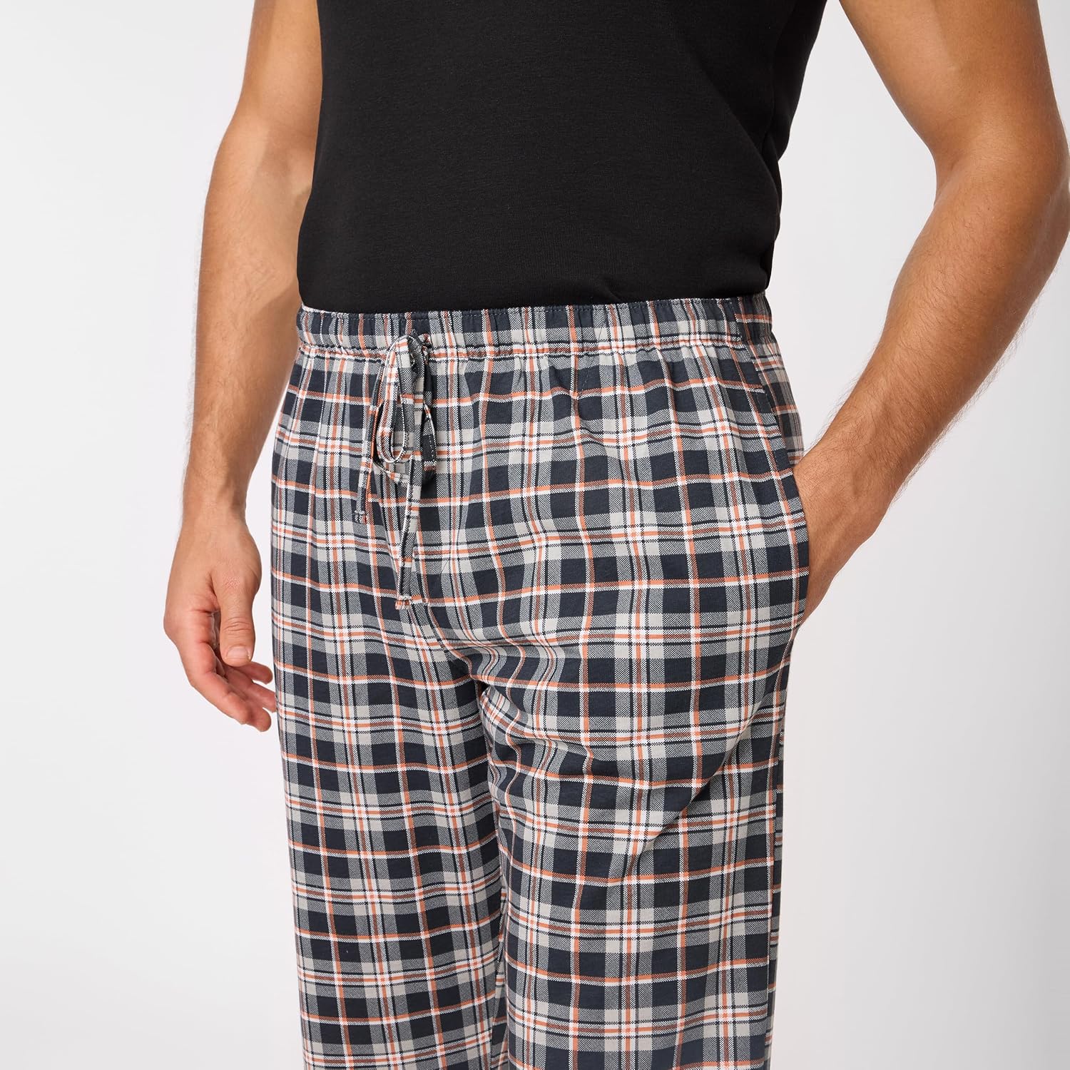 Detalle de Timone TPP-001 herenpyjamabroek voor comfortabel dagelijks gebruik
