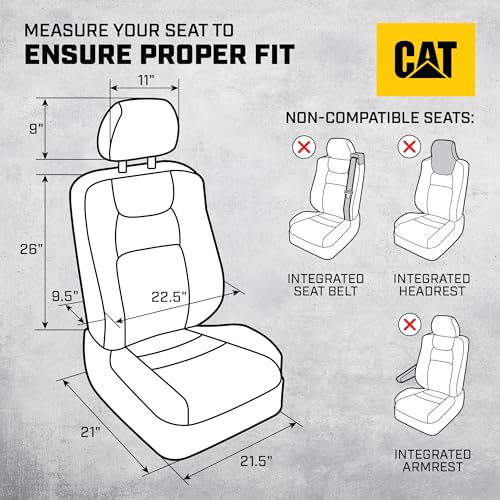 Detalle 2 de Cat MeshFlex 2 housses siège auto 🛋